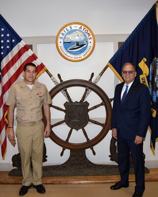 Portsmouth Naval Shipyard, Kittery, Maine, August 24, 2020: The Honorable Charles A Williams, Assistant Secretary of the Navy (Energy, Installations and Environment) visits the shipyard. (U.S. Navy photo by Jim Cleveland/Released)