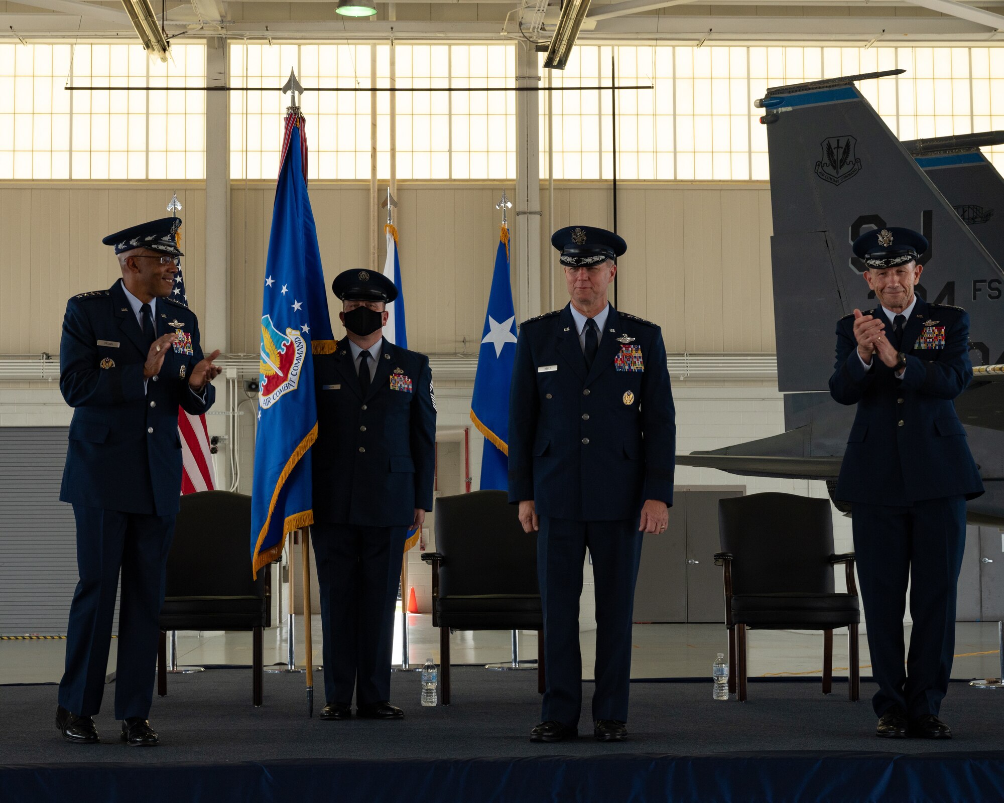 Change of command photos