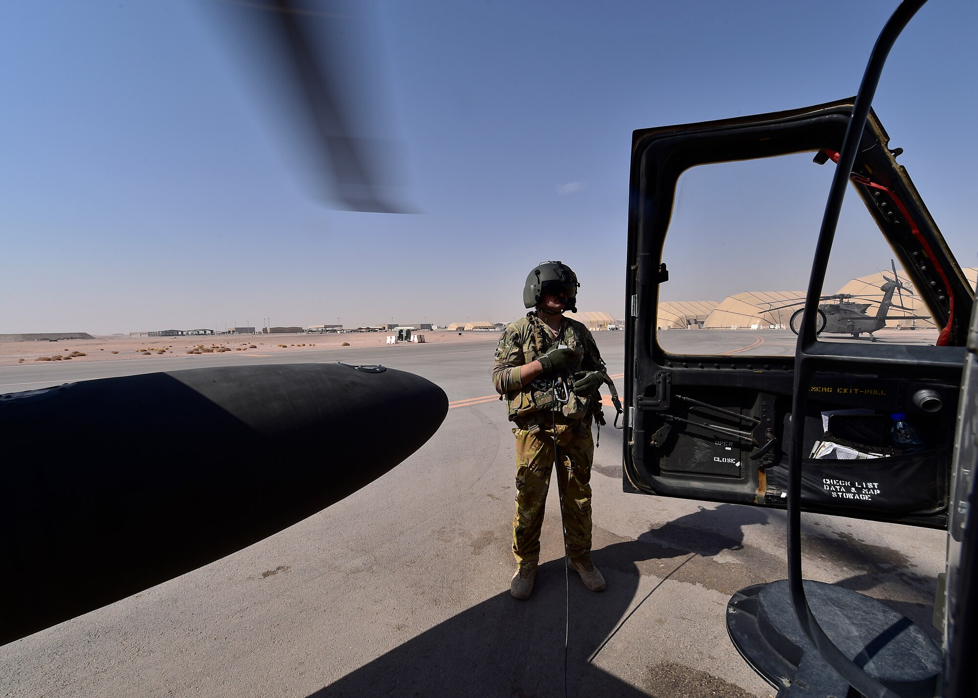 Hoosier DUSTOFF crew conducts MEDEVAC exercise