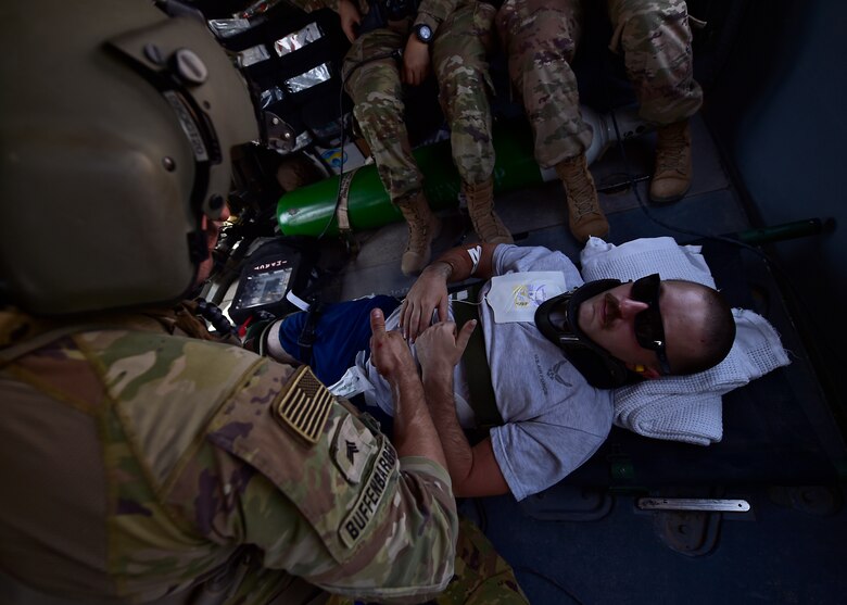 Hoosier DUSTOFF crew conducts MEDEVAC exercise