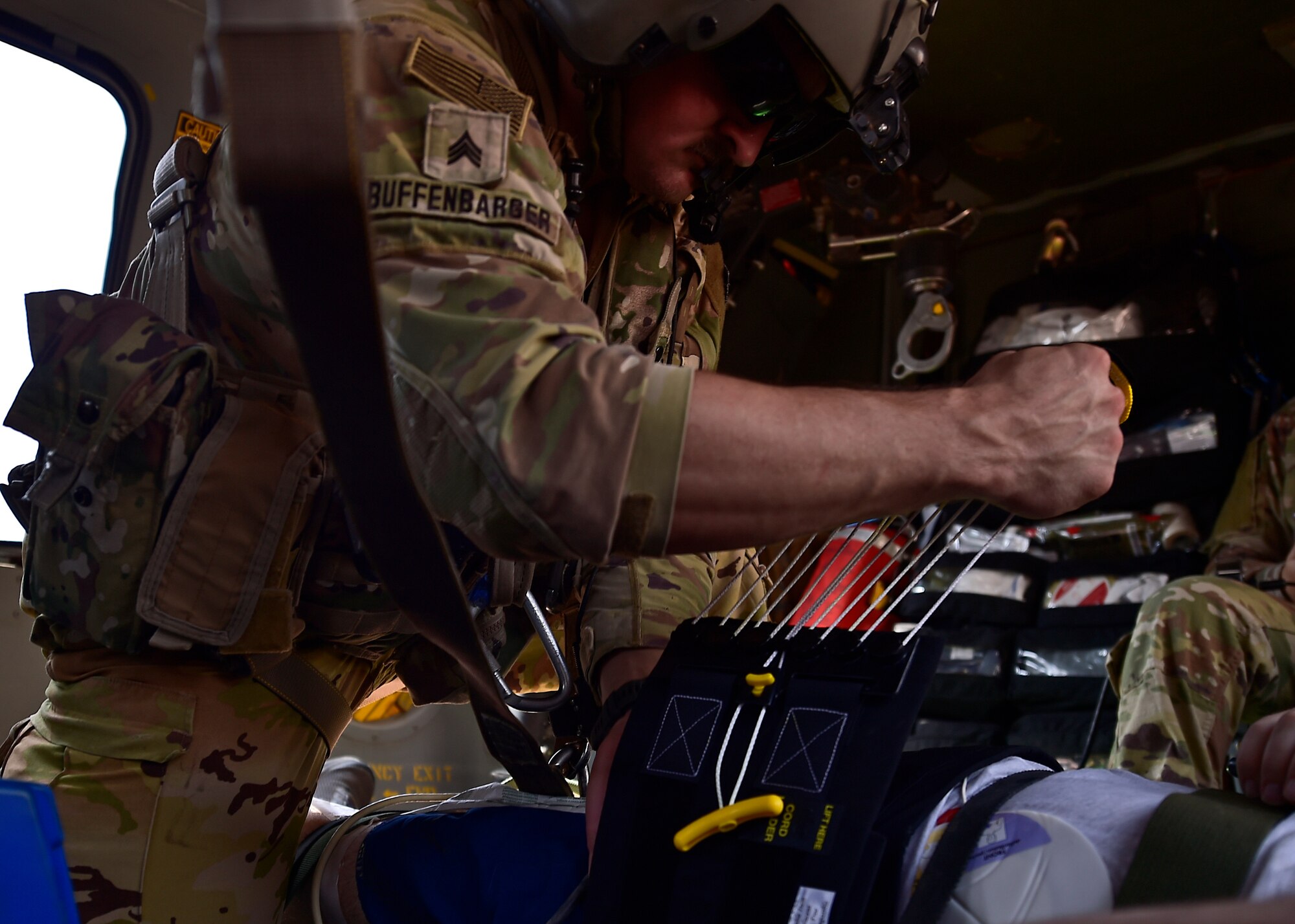 Hoosier DUSTOFF crew conducts MEDEVAC exercise