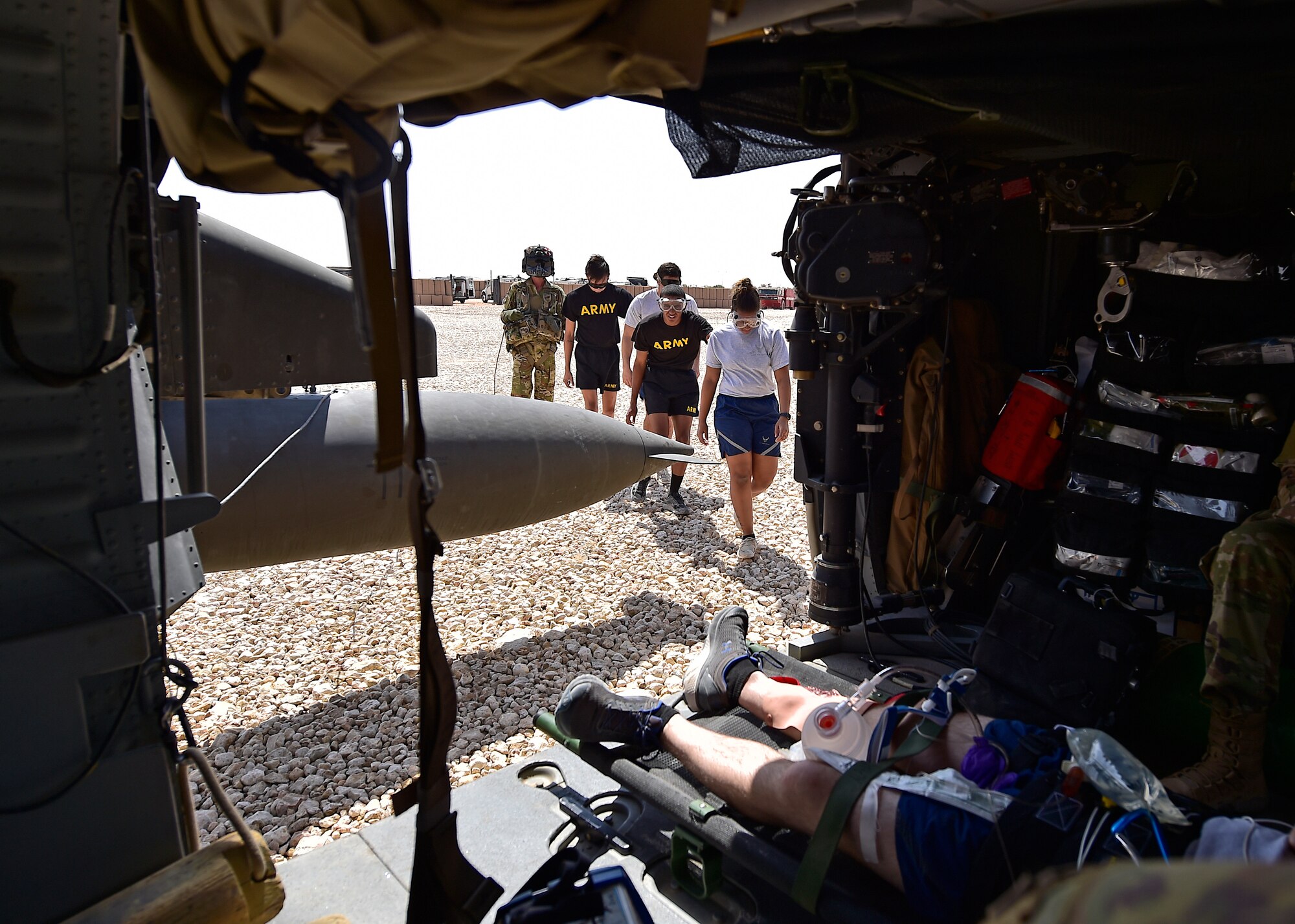 Hoosier DUSTOFF crew conducts MEDEVAC exercise
