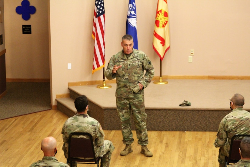 Command Sgt. Maj. Andrew Lombardo