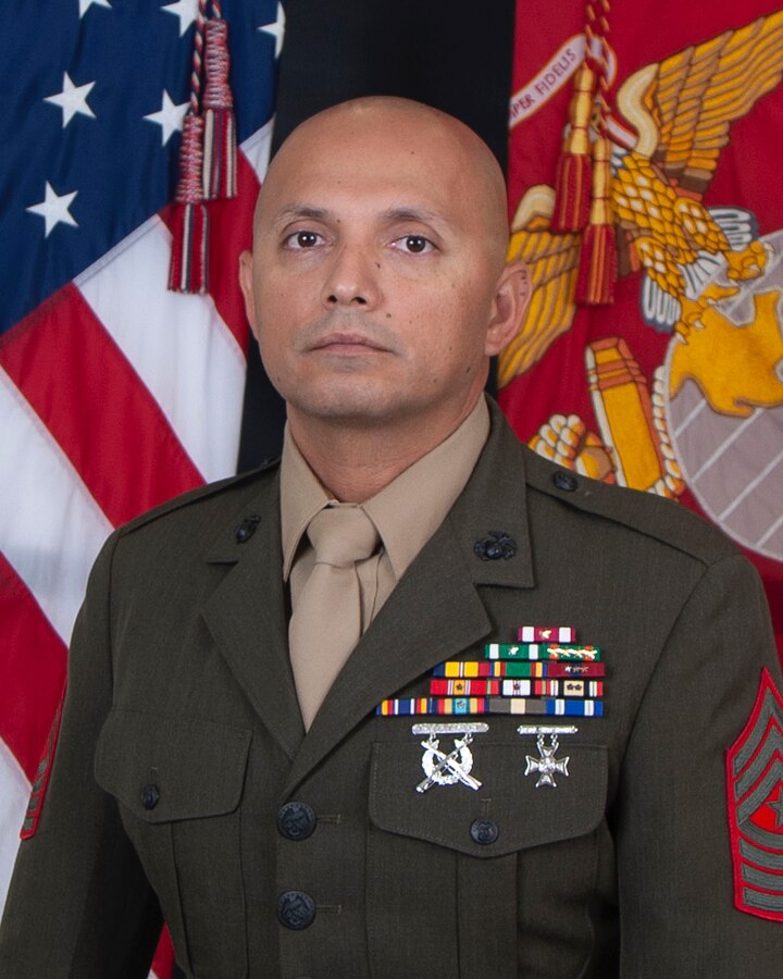 SgtMaj John Maciel, MARDET FLW Detachment SgtMaj