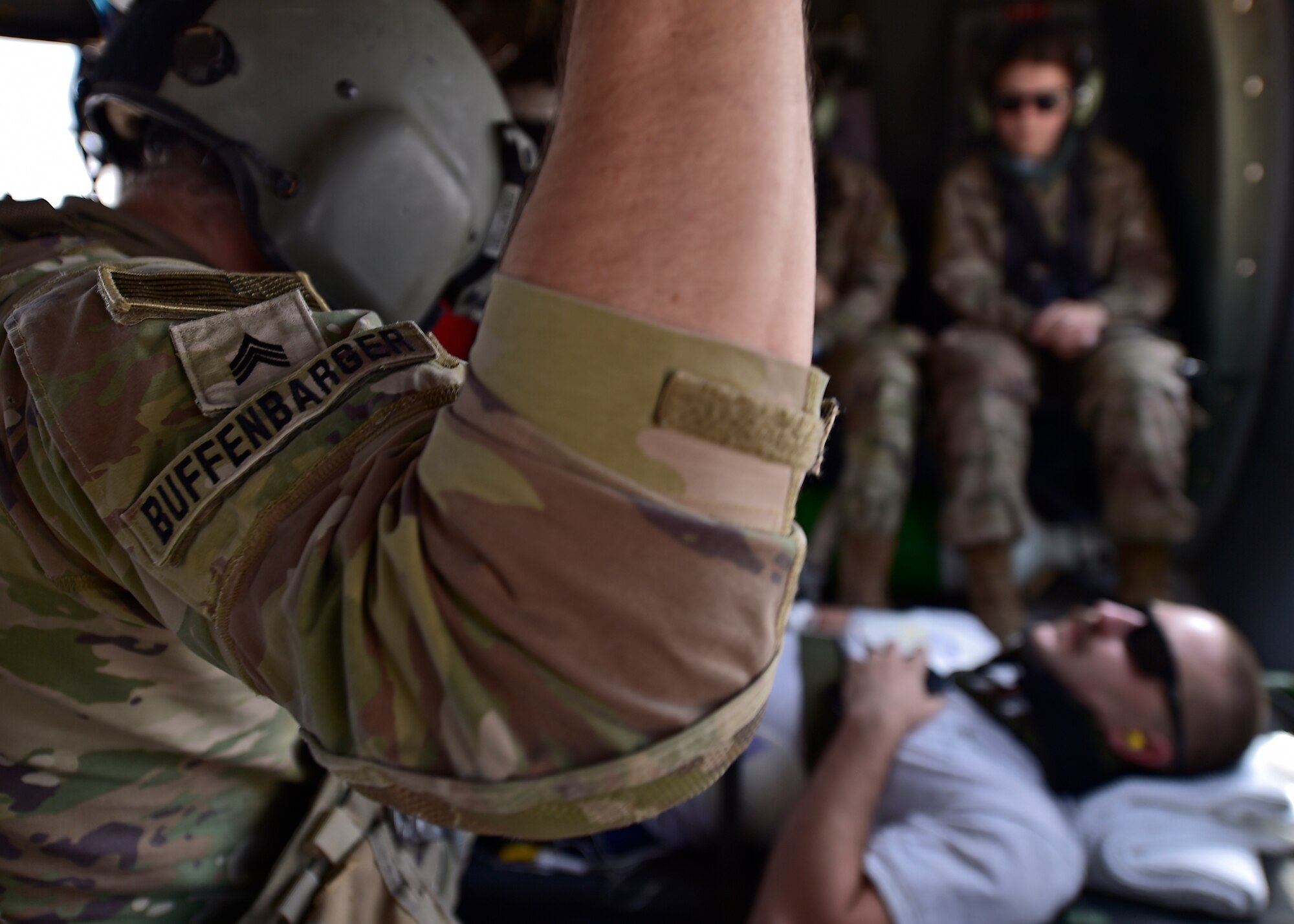 Hoosier DUSTOFF crew conducts MEDEVAC exercise