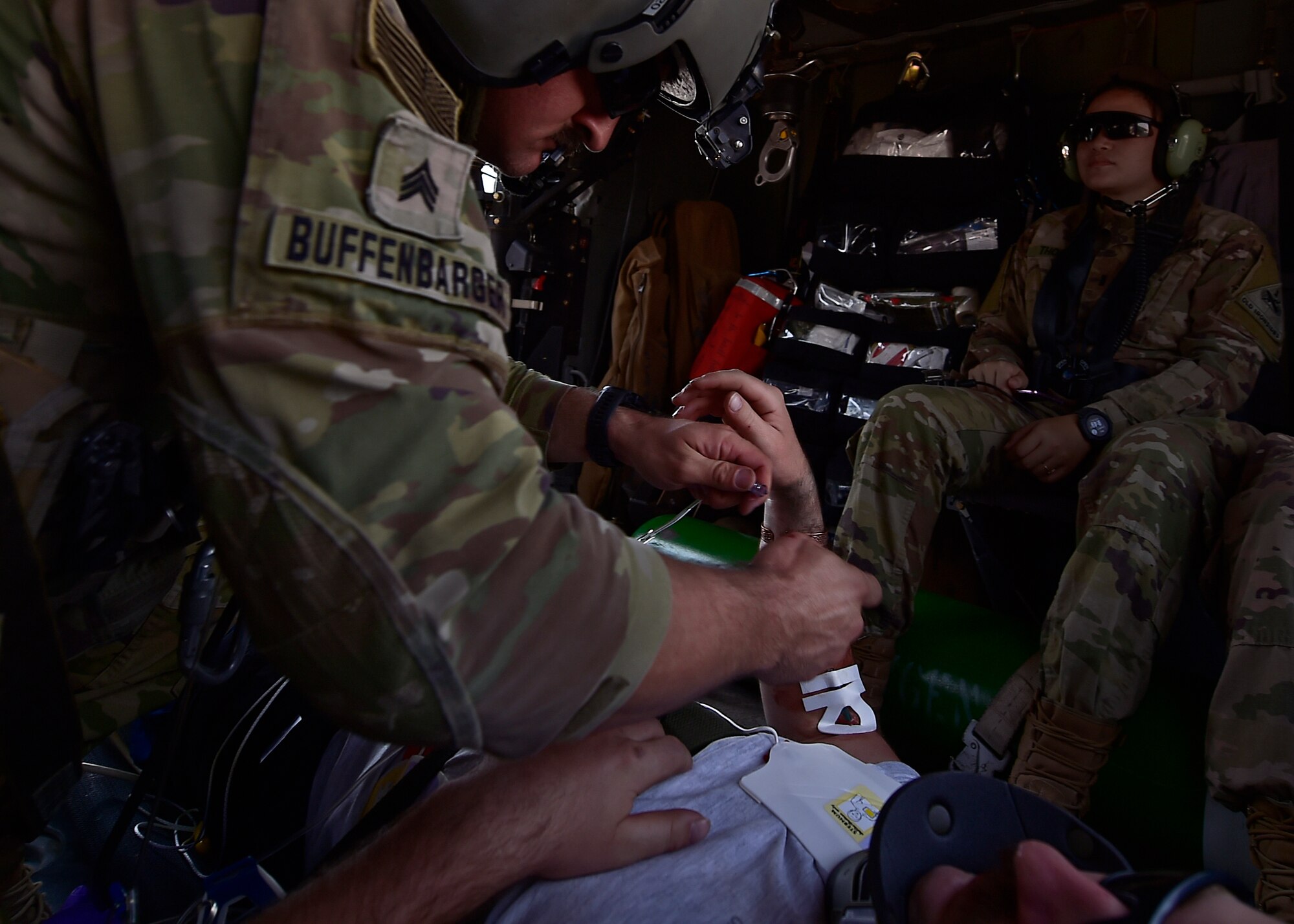Hoosier DUSTOFF crew conducts MEDEVAC exercise
