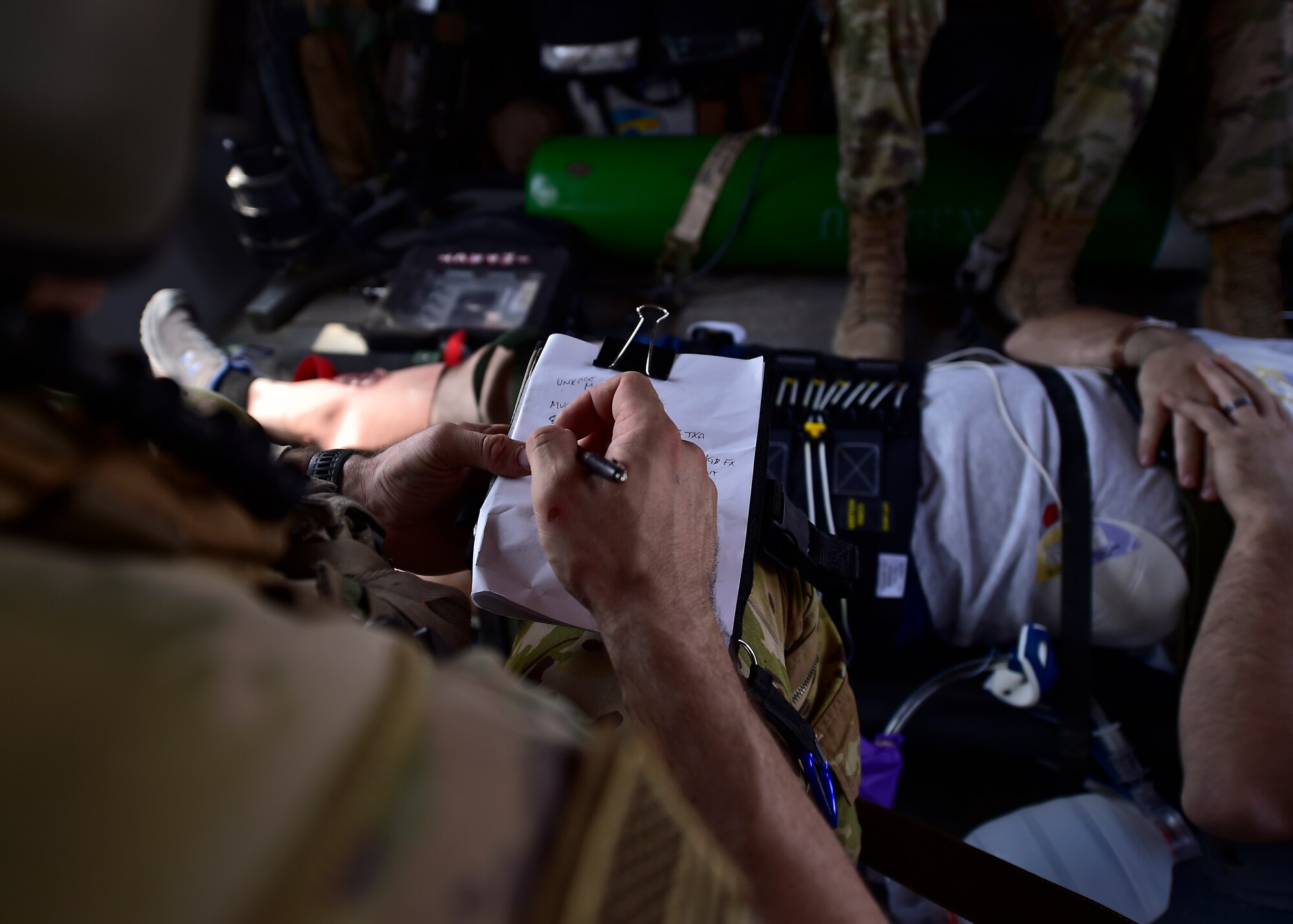 Hoosier DUSTOFF crew conducts MEDEVAC exercise