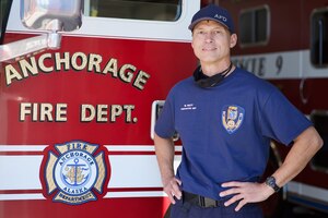Retired 176th Wing PJ, firefighter partners with Guardian Angels for rescue