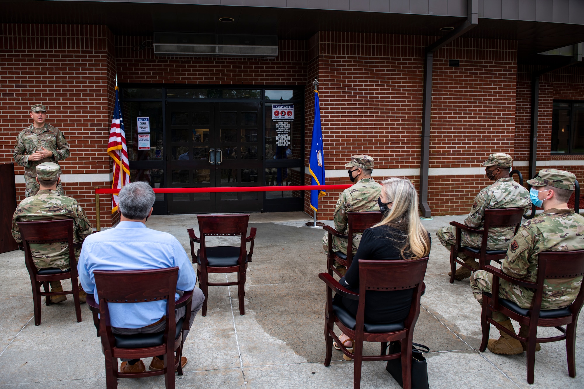The Southern Eagle Dining Facility at Seymour Johnson Air Force Base has re-opened after two years of renovations.