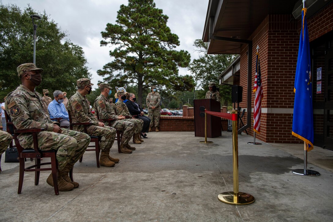 The Southern Eagle Dining Facility at Seymour Johnson Air Force Base has re-opened after two years of renovations.