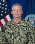 Studio portrait of Capt. Christopher Gilbertson.