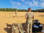 U.S. Army National Guard Soldiers from Hawaii, Nebraska, Virginia and South Carolina train on the Small Unmanned Aircraft System RAVEN during a 10-day class conducted by South Carolina National Guard instructors at the Regional Training Institute (RTI) Oct. 20-30, 2020, at McCrady Training Center in Eastover, South Carolina.