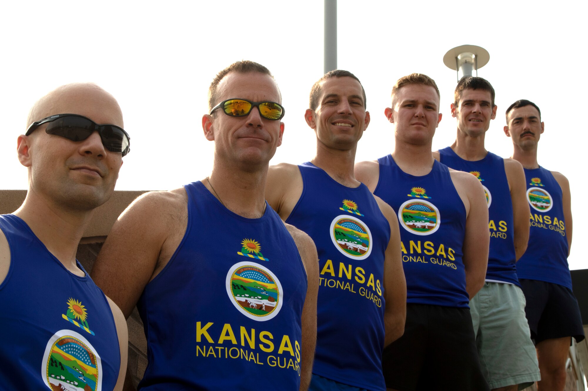 Guardsmen represent Kansas at Omaha Marathon