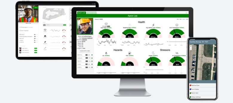 The Air Force Research Laboratory partnered with Dayton, Ohio-based small business Sentinel Occupational Safety Inc., to refine and market the Confined Space Monitoring System for use in both the military and commercial sectors. The technology provides an additional layer of safety for crews performing repairs and maintenance in tight spaces. (U.S. Air Force illustration)