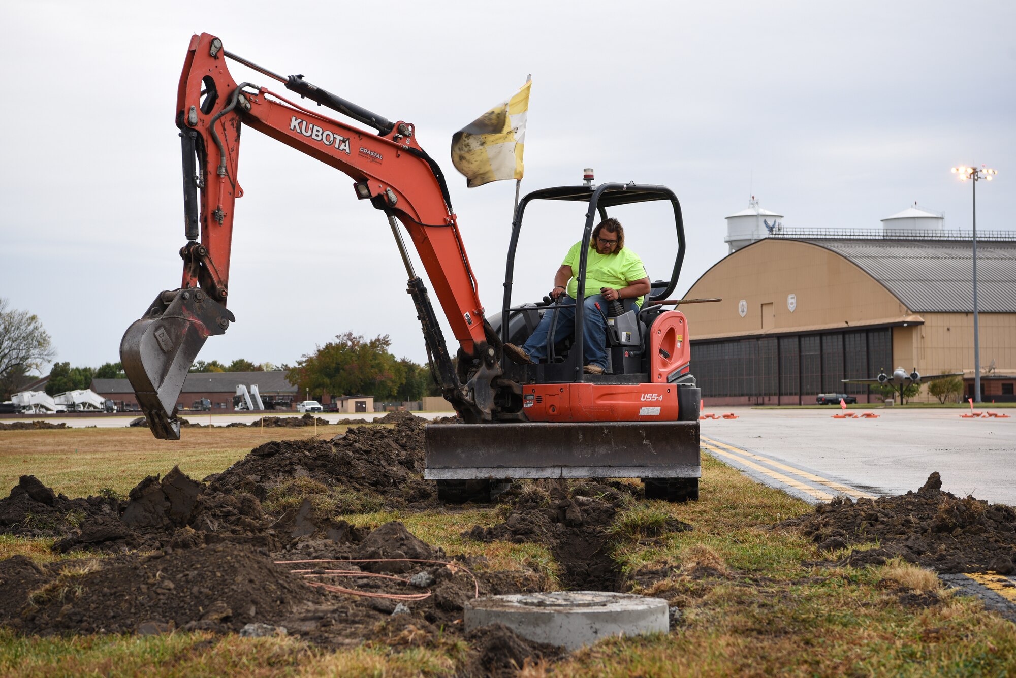 Digging holes