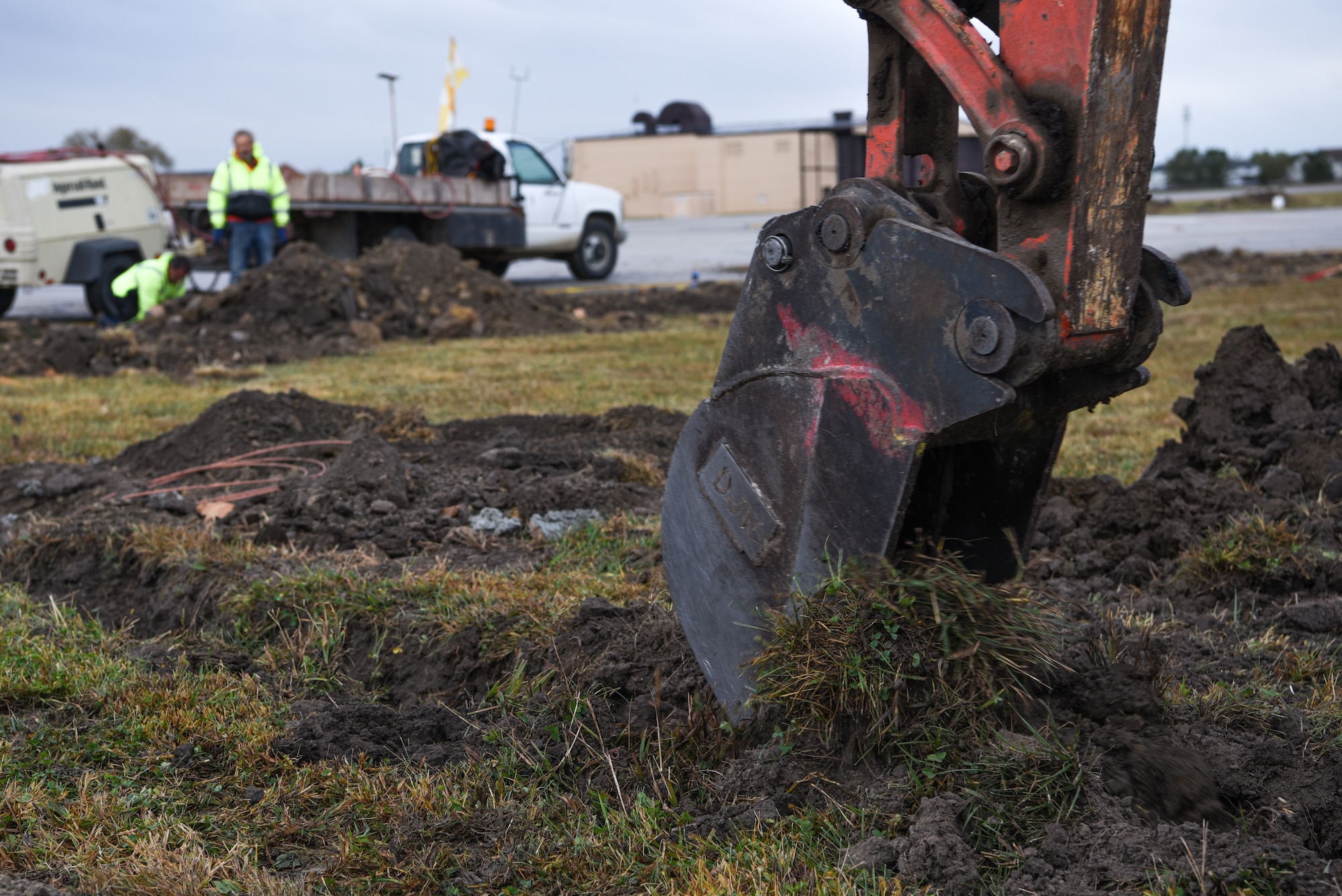 Digging holes