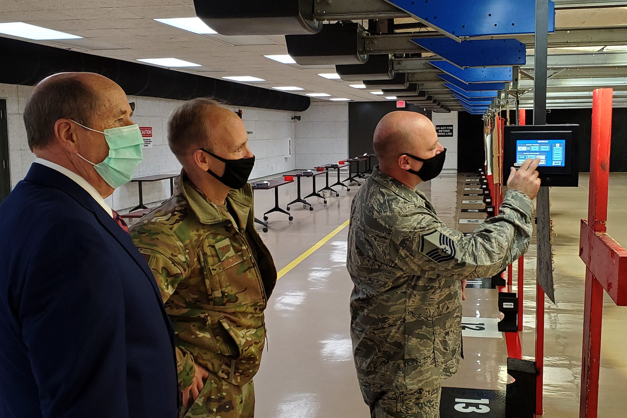 The 910th Airlift Wing hosted Tom Humphries, president and CEO of the Youngstown-Warren Regional Chamber, for a distinguished visitor tour of Youngstown Air Reserve Station, Nov. 23, 2020.