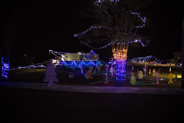 ERDC with holiday decorations.