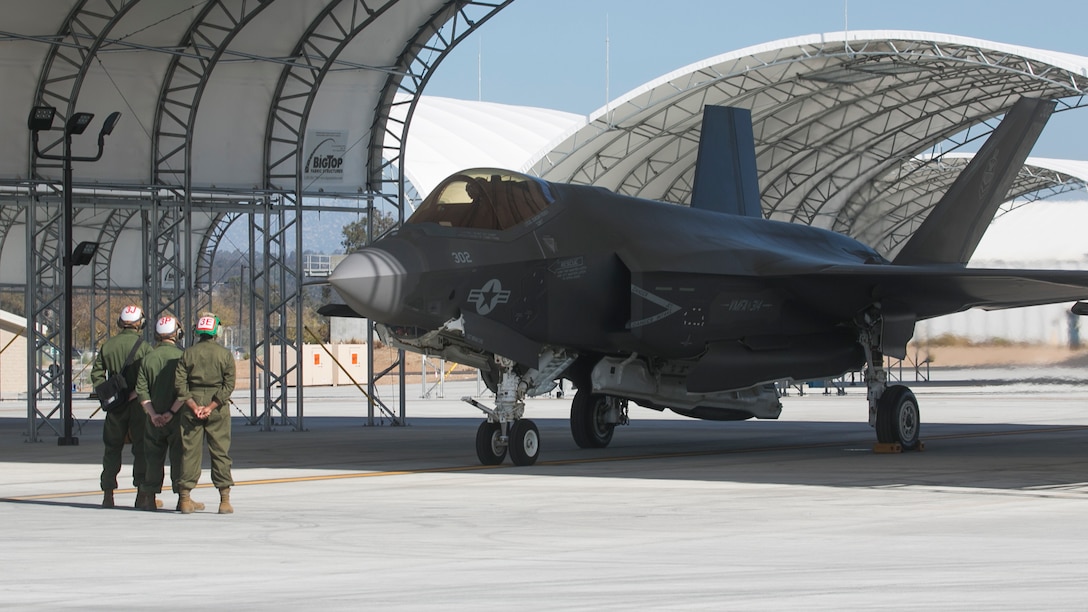 U.S. Marine Fighter Attack Squadron 314 declares their initial operational capability for the F-35C Lightning II, having met the standards set forth by Headquarters Marine Corps.