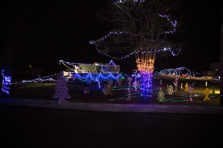 ERDC with holiday decorations.