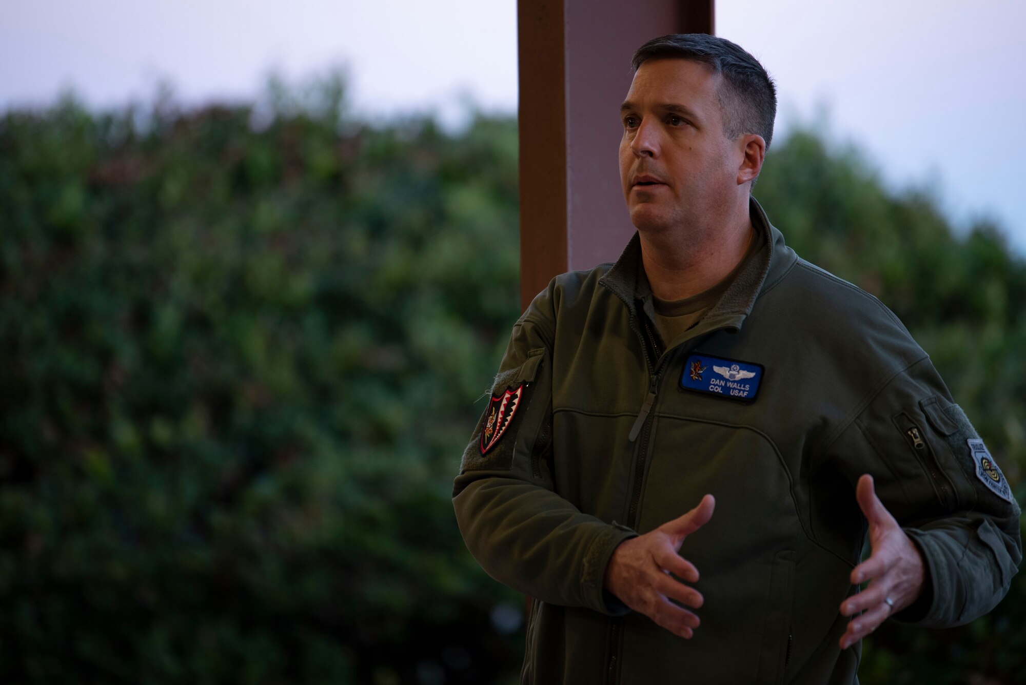A photo of Col. Dan Walls, 23d Wing commander.
