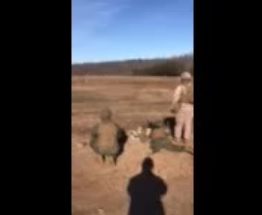 Headquarters Battalion's Live Fire Event December 2-3 2020