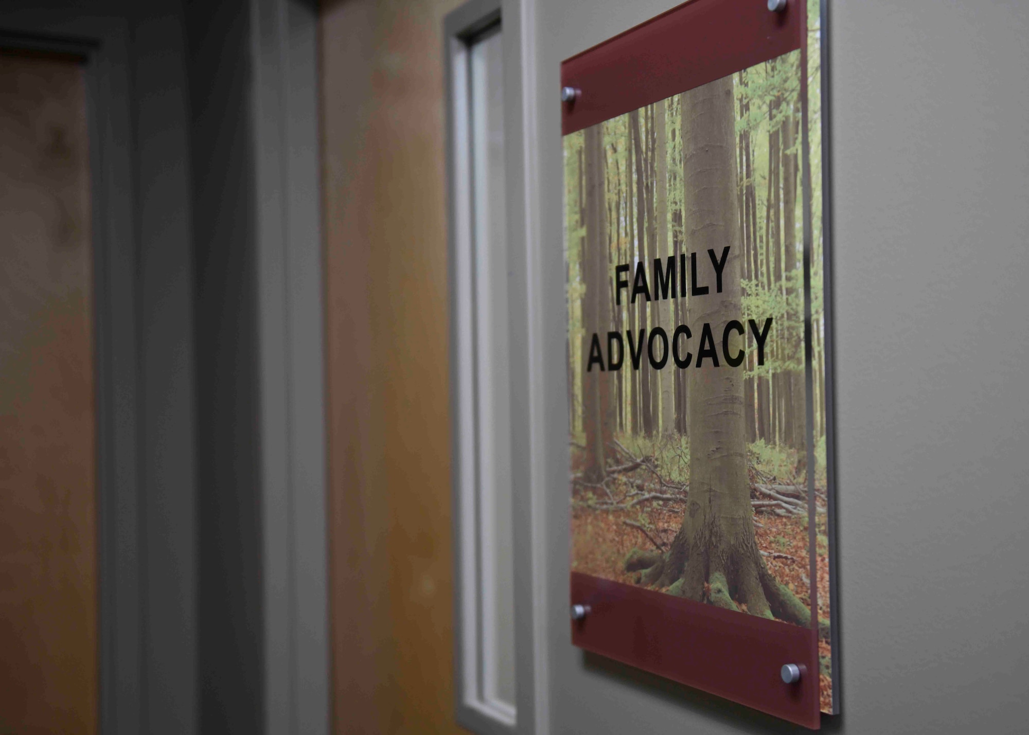 Family Advocacy Office, next to mental health.