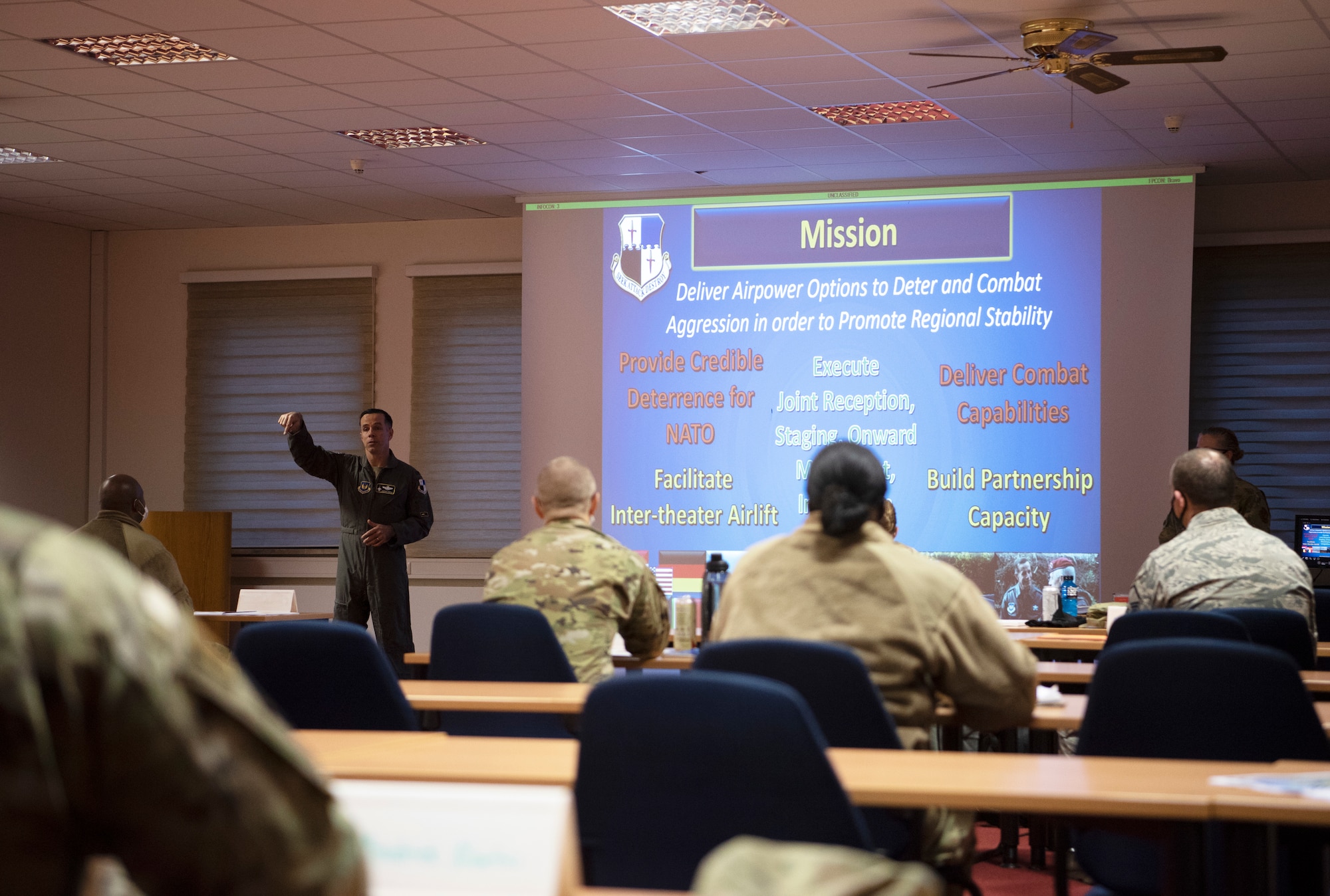 The FCLC is a course to help Company Grade Officers, Senior Non-Commissioned Officers, and civilians get a broader perspective on the mission of the base and what they can do to better help their Airmen