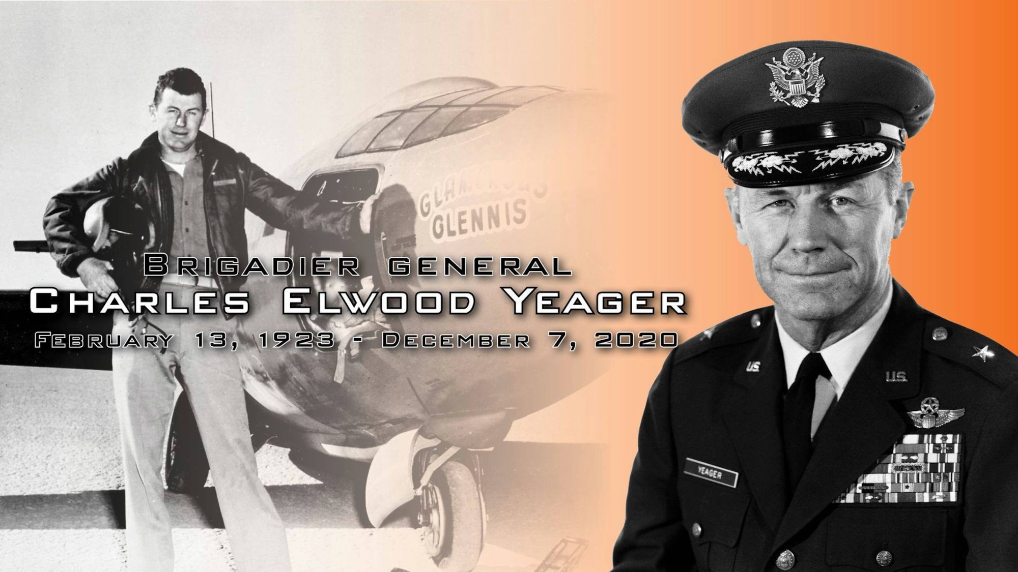 Famed test pilot, retired Brig. Gen. Charles E. “Chuck” Yeager has died, Dec. 7. He was 97.
