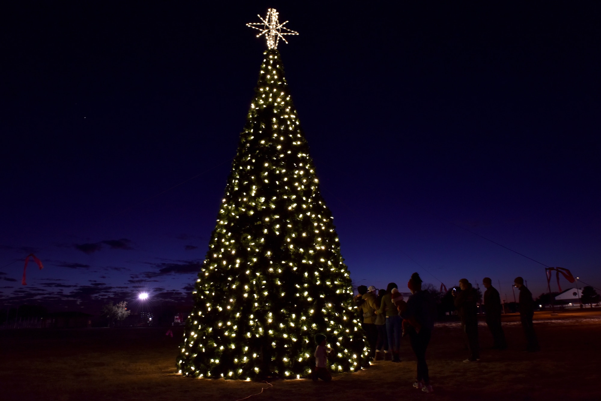Christmas tree cheap lights 2020