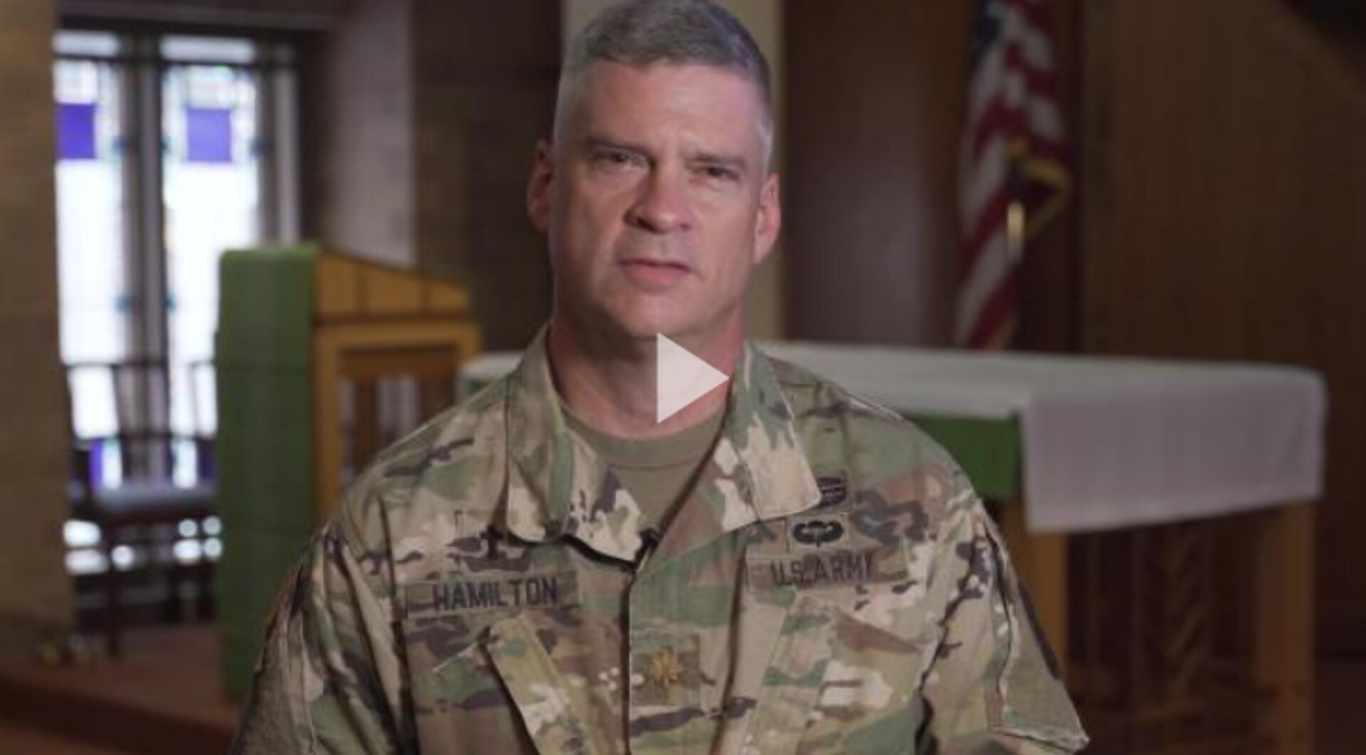 Soul Speak Chaplain Hamilton > Brooke Army Medical Center > Videos