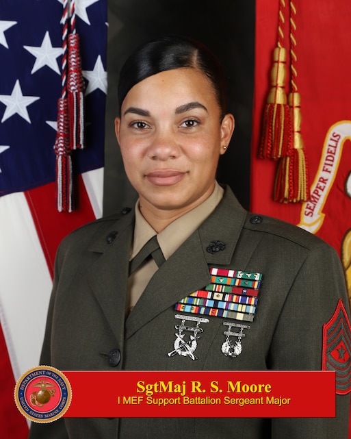 Sergeant Major Ramarie S. Moore > I Marine Expeditionary Force > News ...