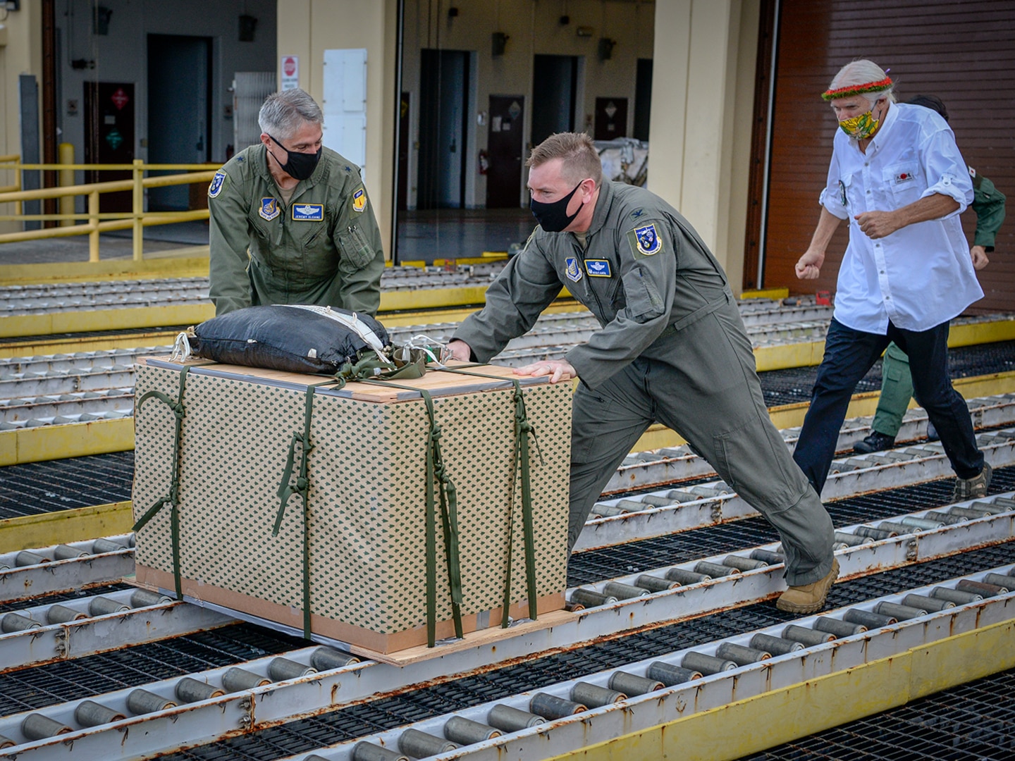 Andersen kicks off 69th Operation Christmas Drop with Push Ceremony