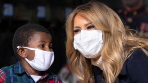 First Lady visits JBAB for 2020 Toys for Tots