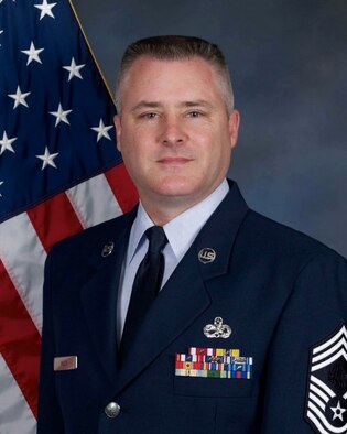 Chief Master Sgt. Anthony Mack Official photo