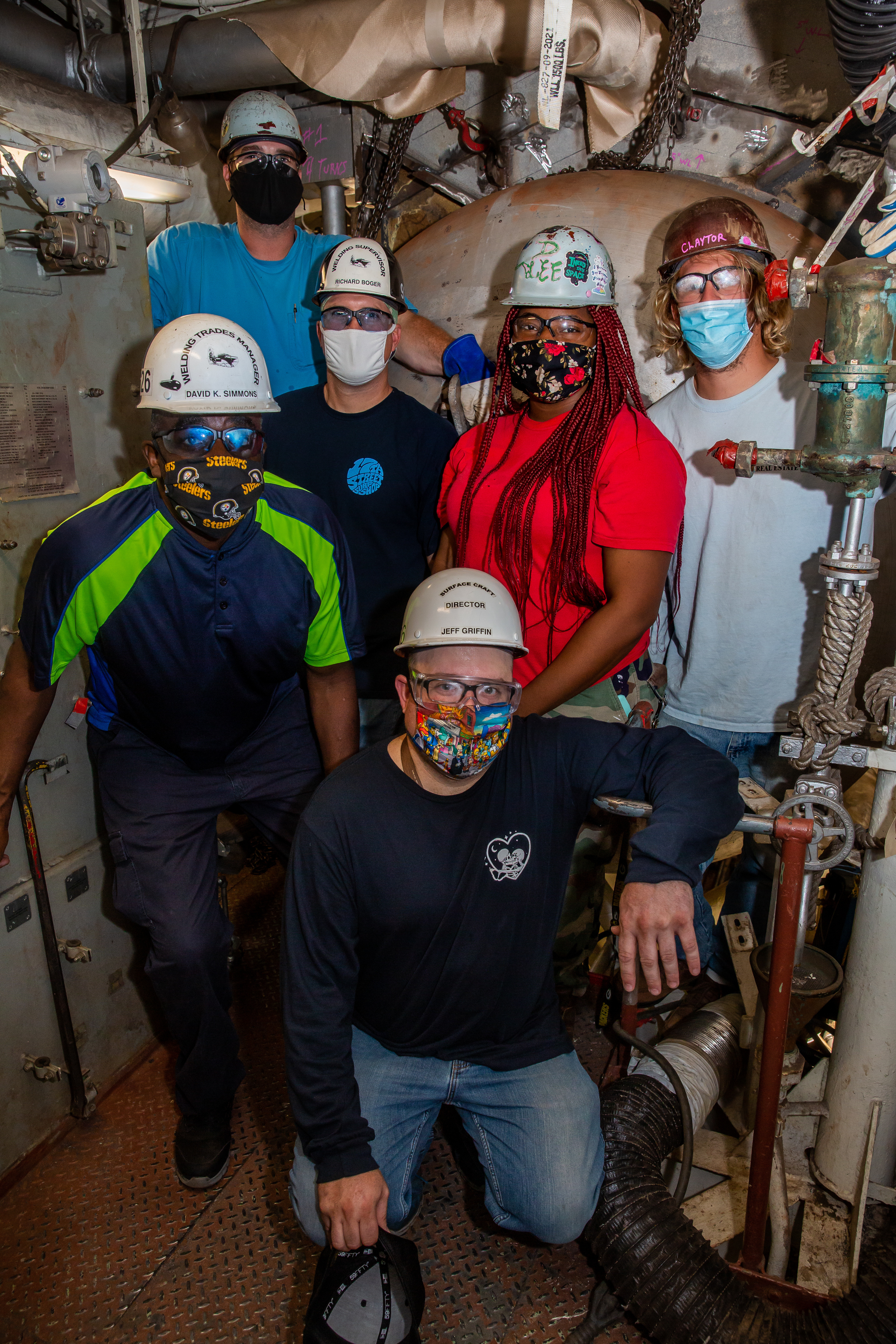 Navy welder shop