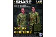 Lt. Col. Marcus D. Perkins, left, commander of the U.S. Army Medical Materiel Center-Korea, and Sgt. Maj. Blair Richards are pictured on one of the organization’s SHARP posters, which are displayed around the center to promote the Army’s SHARP program.