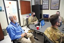 The 492 SOW leadership team visited 492 SOW, Det 1 at Robins Air Force Base, Ga. (U.S. Air Force Photo by Tech. Sgt. Michael Charles)