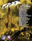 F-22 Demo Schedule 2021