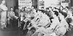 The first roll call of the South Carolina Air National Guard on Dec. 9, 1946.