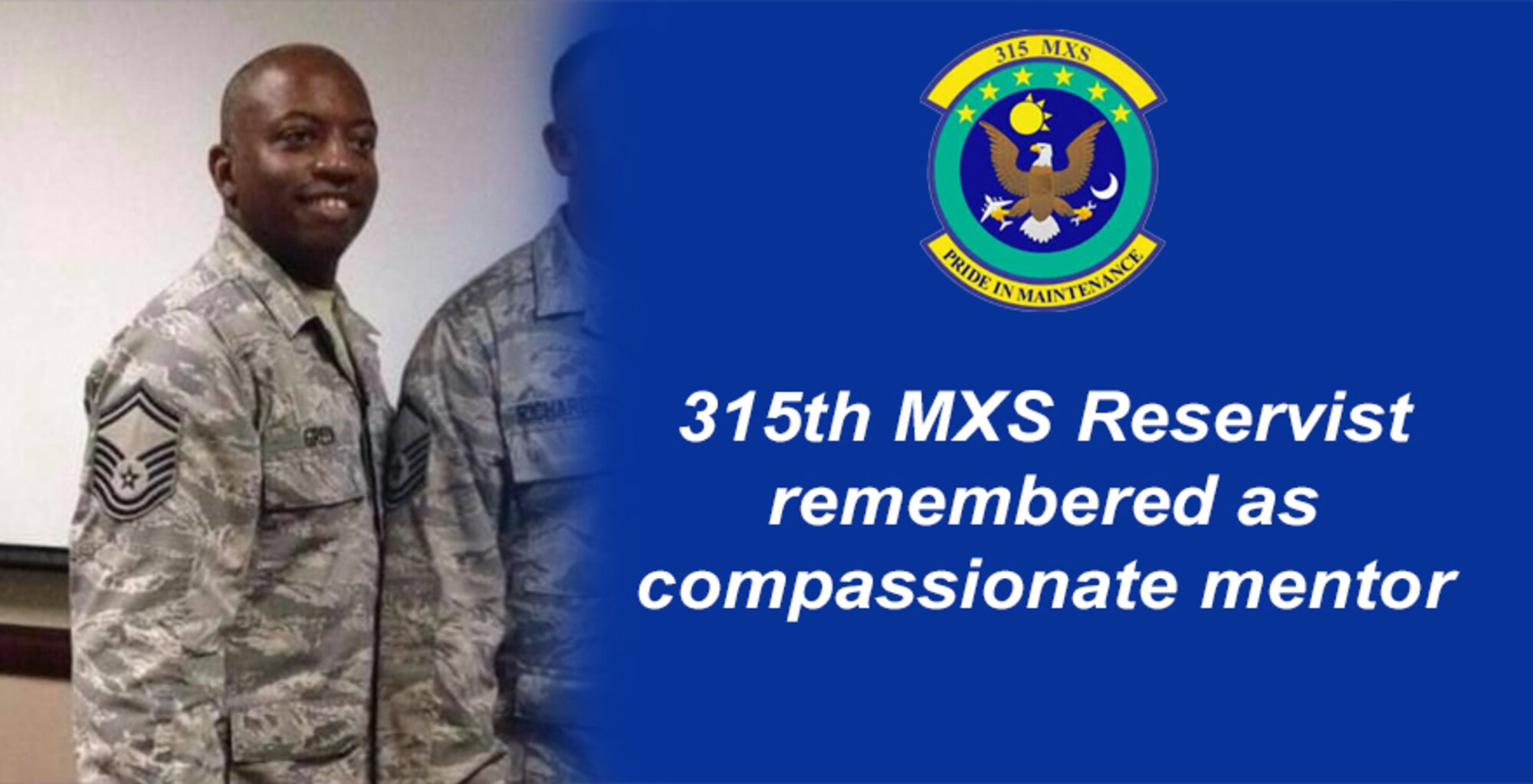 315th MXS Reservist remembered as compassionate mentor