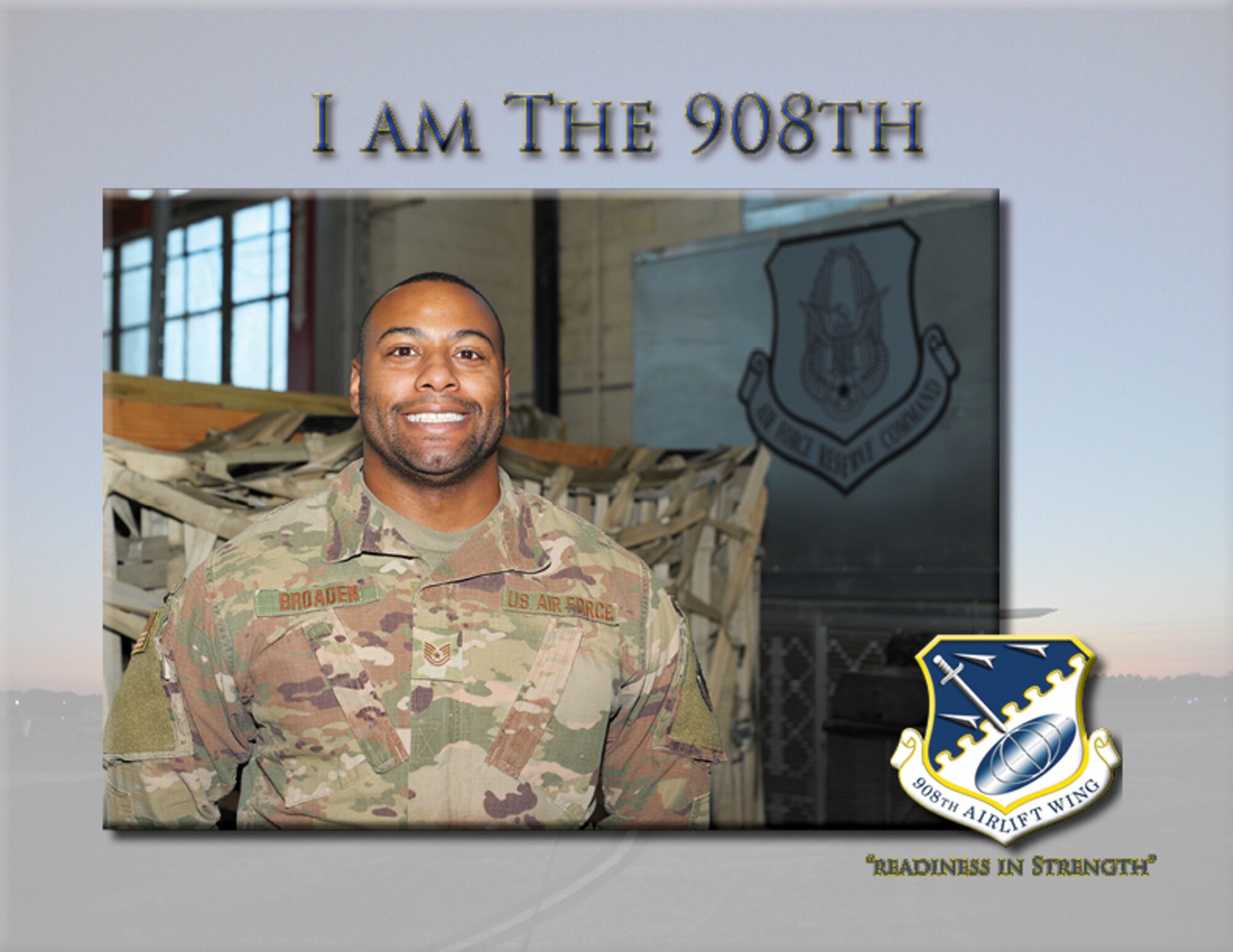 Tech. Sgt. Gary Broaden is a quality assurance evaluator and parachute rigger with the 25 Aerial Port Squadron.