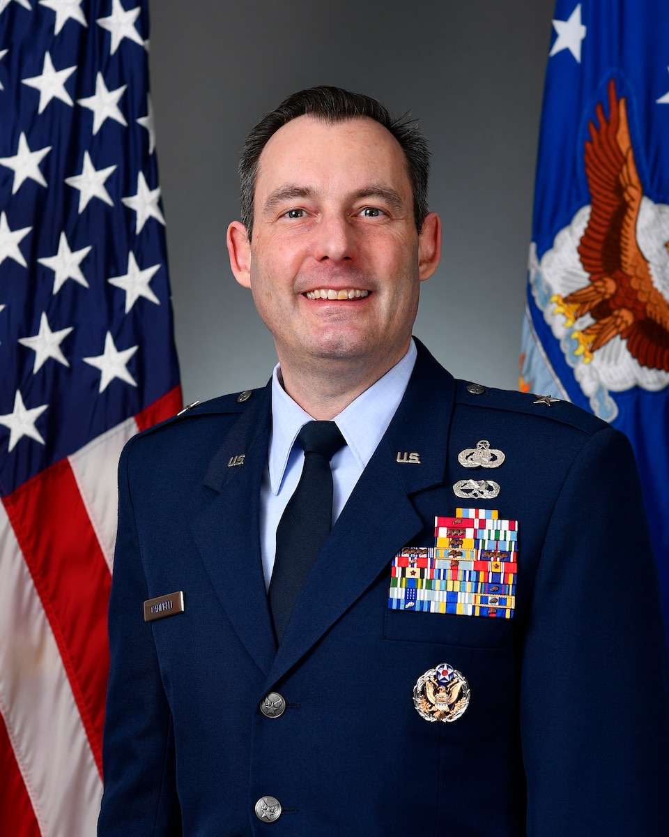 This is the official portrait of Brig. Gen. Shawn Campbell.