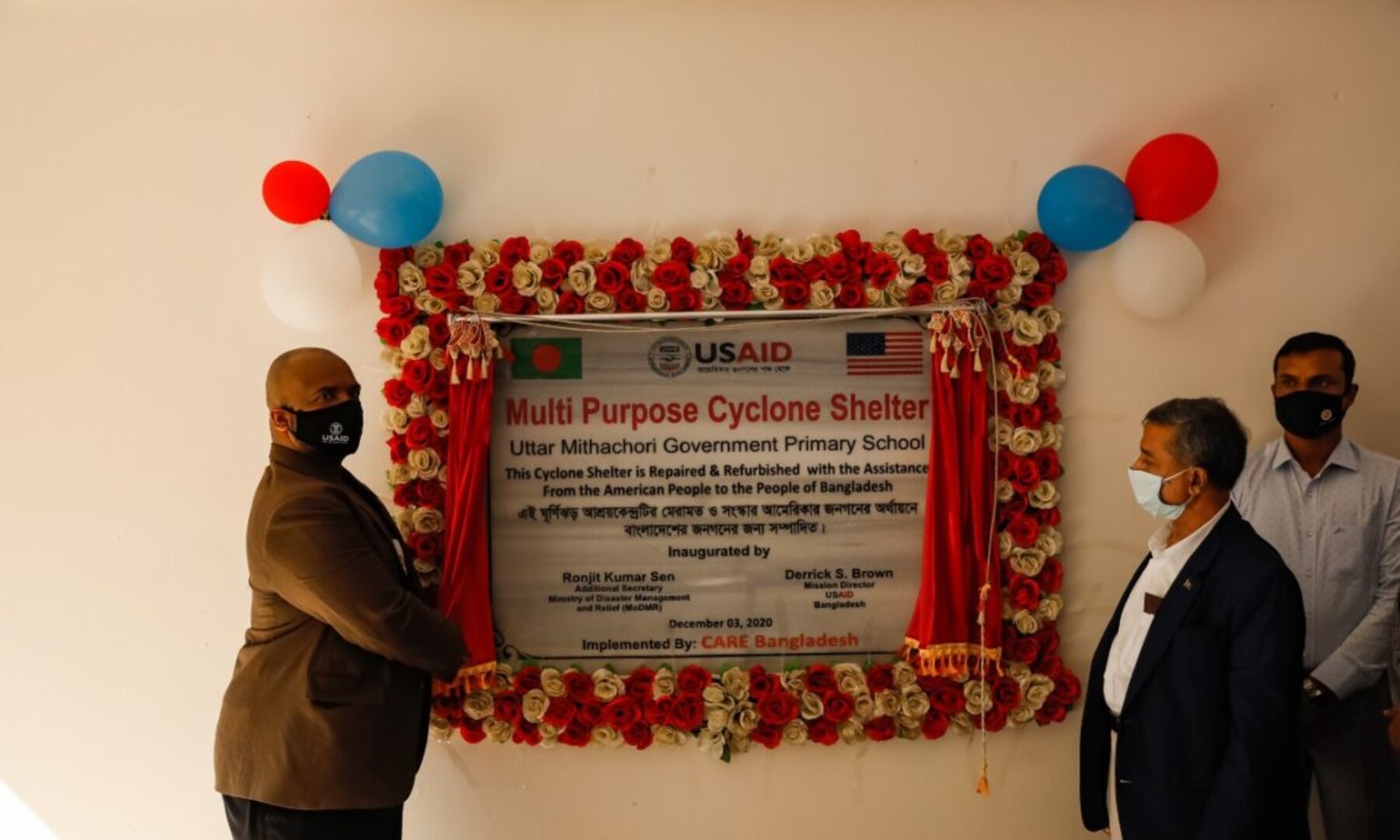 U.S. Government Hands over 12 Refurbished Multi-Purpose Cyclone  Shelters in Cox’s Bazar