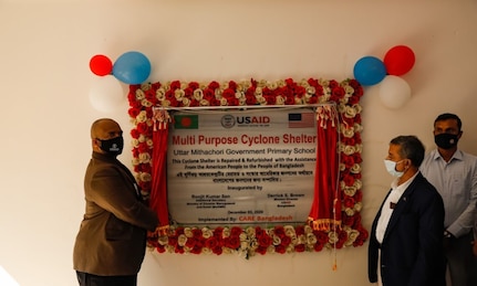 U.S. Government Hands over 12 Refurbished Multi-Purpose Cyclone  Shelters in Cox’s Bazar