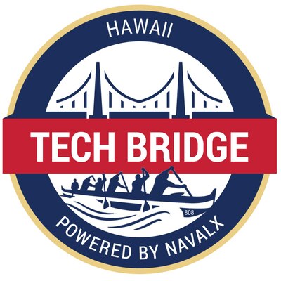 Graphic logo supporting the newly established Tech Bridge Hawaii. (U.S. Navy graphic)