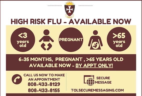 High Risk Flu - Available Now