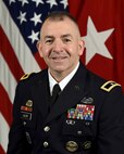 U. S. Army, Brig. Gen. Michael B. Lalor, poses for his official portrait in the Army portrait studio at the Pentagon in Arlington, Va.,Dec. 08, 2020.  (U.S. Army photo by Leonard Fitzgerlad)