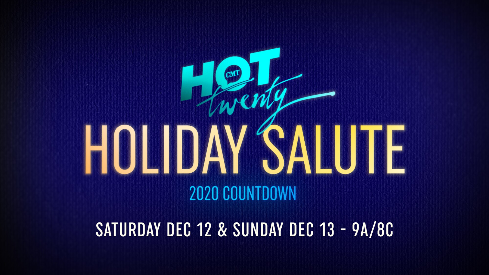 Air Force recruiters Tech. Sgt. Dexter Tapley, 361st Recruiting Squadron, Fairbanks, Alaska, and Master Sgt. Jonathan Rice, Kadena Air Base, Japan, will be seen on the Country Music Television Hot 20 Holiday Salute.