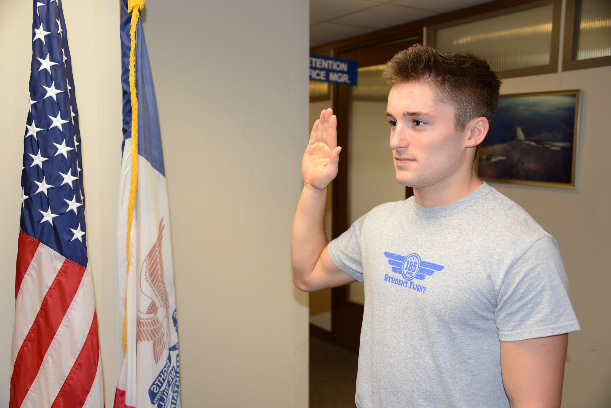 Adam Fillipi enlists